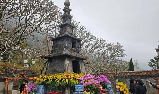 Tháp tổ Yên Tử trong Quần thể Di sản văn hóa thế giới Yên Tử - Vĩnh Nghiêm - Côn Sơn, Kiếp Bạc. Ảnh: Đoàn Hưng