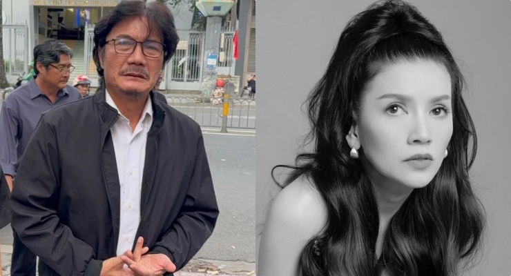 Artist Cong Ninh has a close relationship with Ngoc Trinh. Photo: Dong Hoang, Film crew.