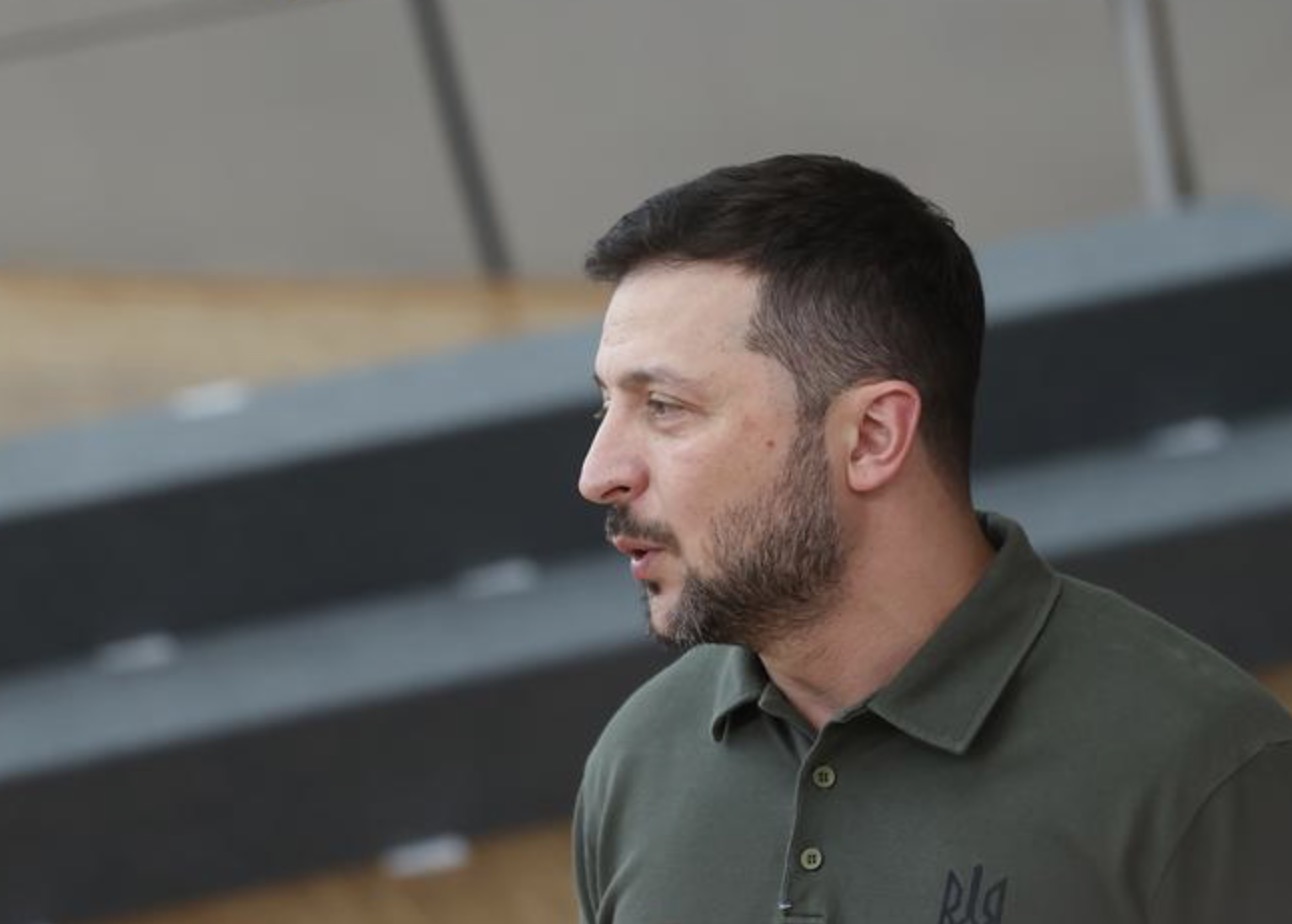 젤렌스키 우크라이나 대통령. 사진: 신화통신