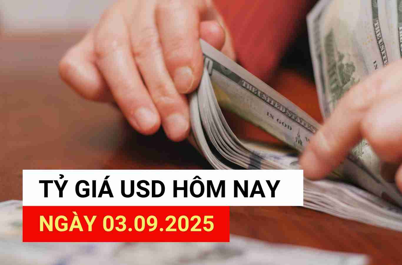 USD exchange rate today 3.9.2025.