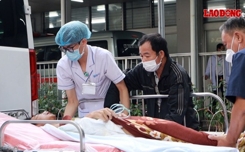Emergency work at Cho Ray Hospital, Ho Chi Minh City. Photo: Nguyen Ly
