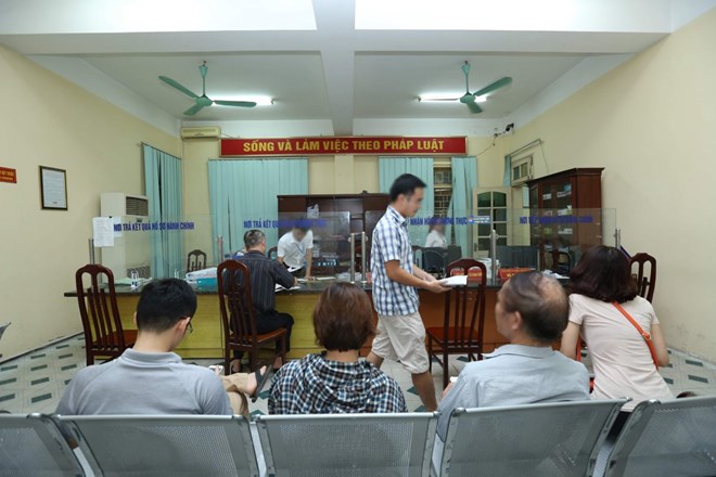 The Ministry of Home Affairs said that the Director of the public service unit is the person with the authority to decide to cancel the archival documents. Photo: Hai Nguyen