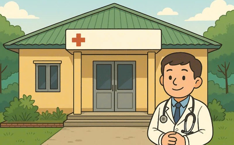 The Ministry of Health proposes to rotate, rotate, and transfer doctors to commune health stations. Graphics: Huong Giang