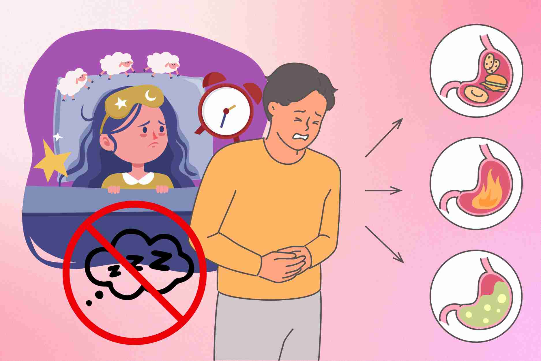 The most effective way to prevent insomnia due to acid reflux