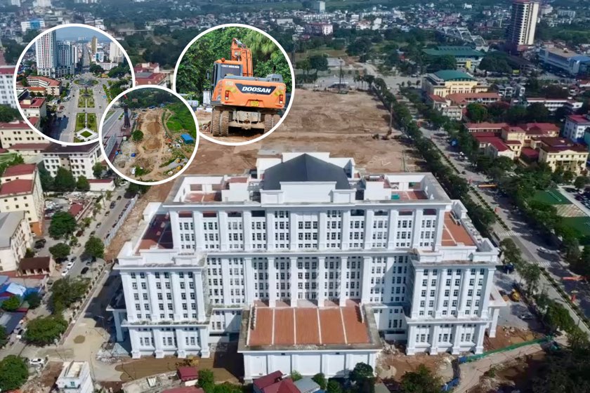 Investissement de milliers de milliards de dongs pour mettre en œuvre une serie de projets dans le super quartier central de Thai Nguyen. Photo : Dang Vu.