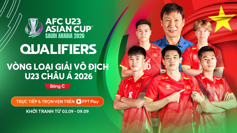 U23 베트남은 2026 AFC U-23 챔피언십 예선 개막전에서 U23 방글라데시와 맞붙습니다. 사진: FPT Play
