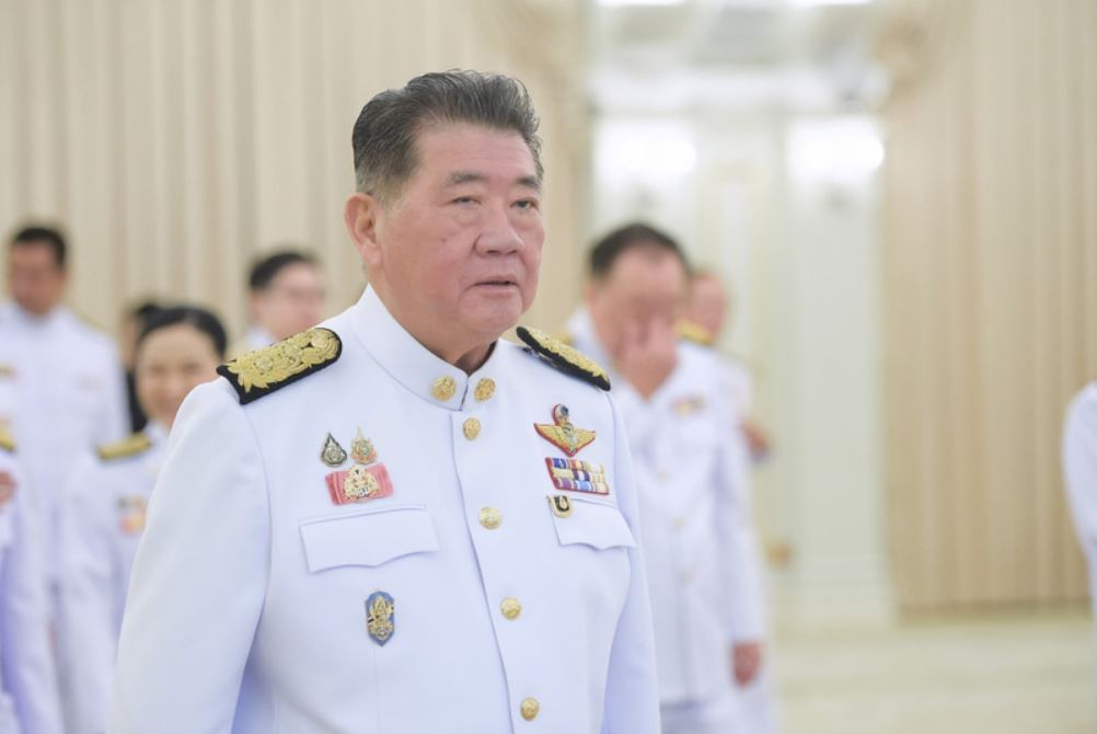 El Sr. Phumtham Wechayachai como Viceprimer Ministro y Ministro del Interior de Tailandia en la Oficina del Gobierno el 3 de julio de 2025. Foto: Xinhua
