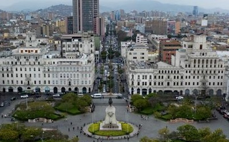 A corner of Lima, Peru. On September 1, an Indonesian Embassy employee in Peru was shot right in front of his apartment in Lima. Photo: Xinhua