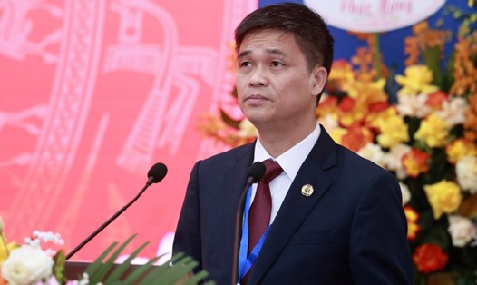 Ông Ngọ Duy Hiểu - Phó Chủ tịch Tổng Liên đoàn Lao động Việt Nam kiêm nhiệm giữ chức Ủy viên Hội đồng quản lý bảo hiểm xã hội. Ảnh: Hải Nguyễn