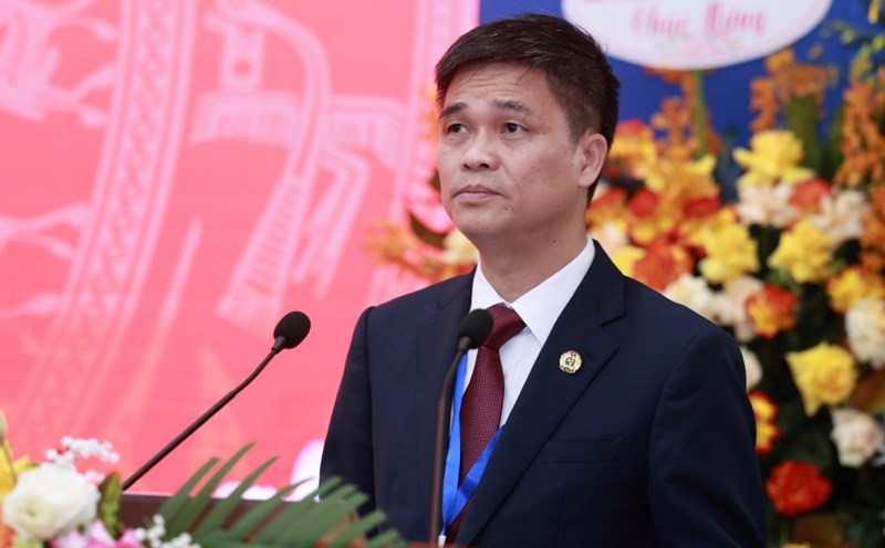 Mr. Ngo Duy Hieu - Vice President of the Vietnam General Confederation of Labor concurrently holds the position of Member of the Social Insurance Management Board. Photo: Hai Nguyen