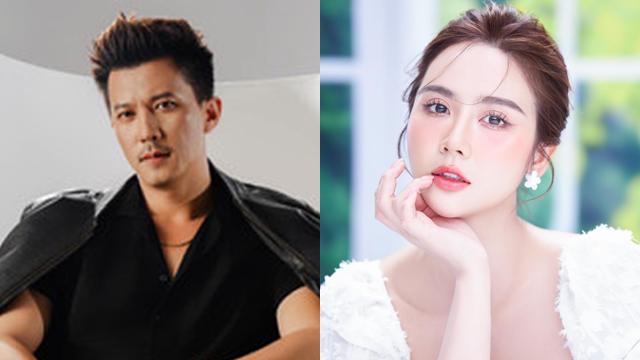 Huyen Lizzie co-starred with Ha Viet Dung in the new film. Photo: VFC