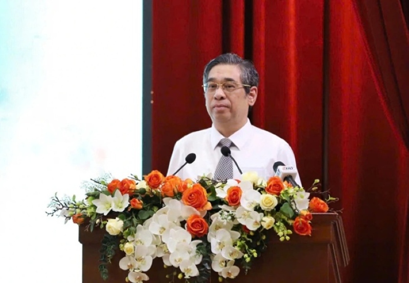 Mr. Nguyen Phuoc Loc will handle the regular and daily work of the Ho Chi Minh City Party Committee. Photo: Ha Khanh
