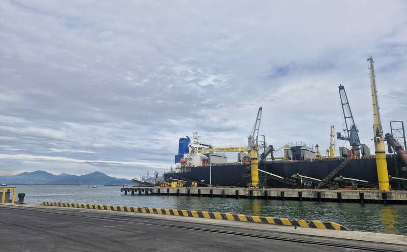 A corner of Tien Sa port (Da Nang city). Photo: Thu Giang