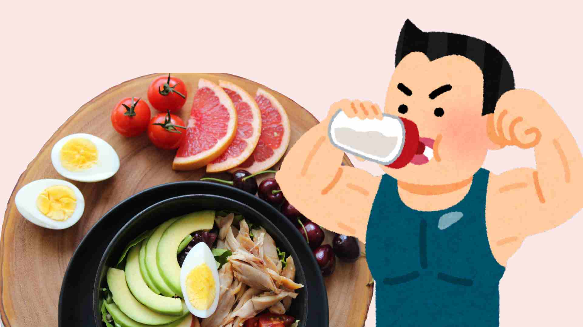 Supplementing protein is good for muscle growth. Graphics: Ha May