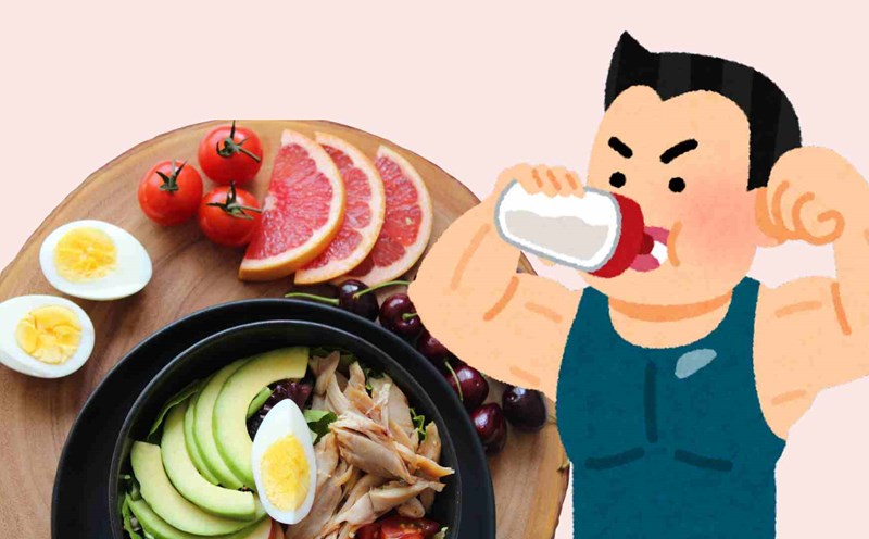 Supplementing protein is good for muscle growth. Graphics: Ha May