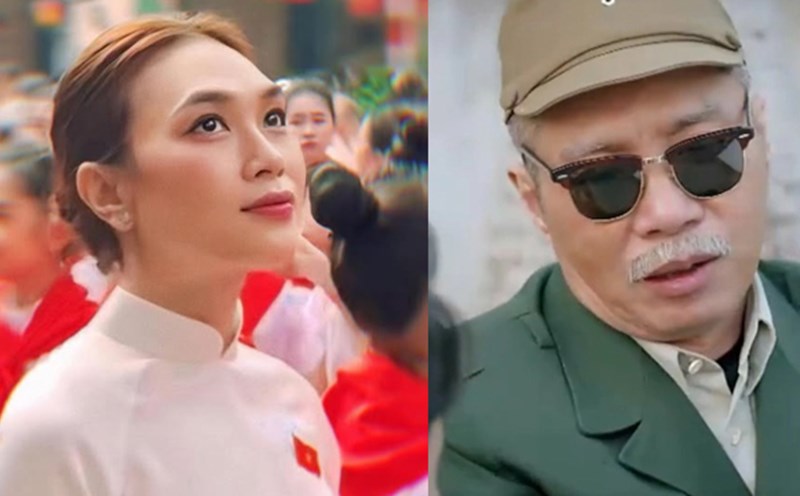 Singer My Tam, People's Artist Cong Ly. Photo: Character provided