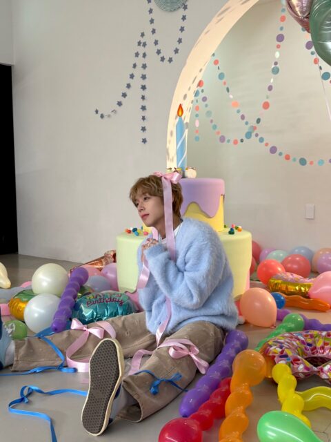 Park Jihoon luon duoc biet toi voi hinh anh dang yeu. Anh: YYentertain/Twitter