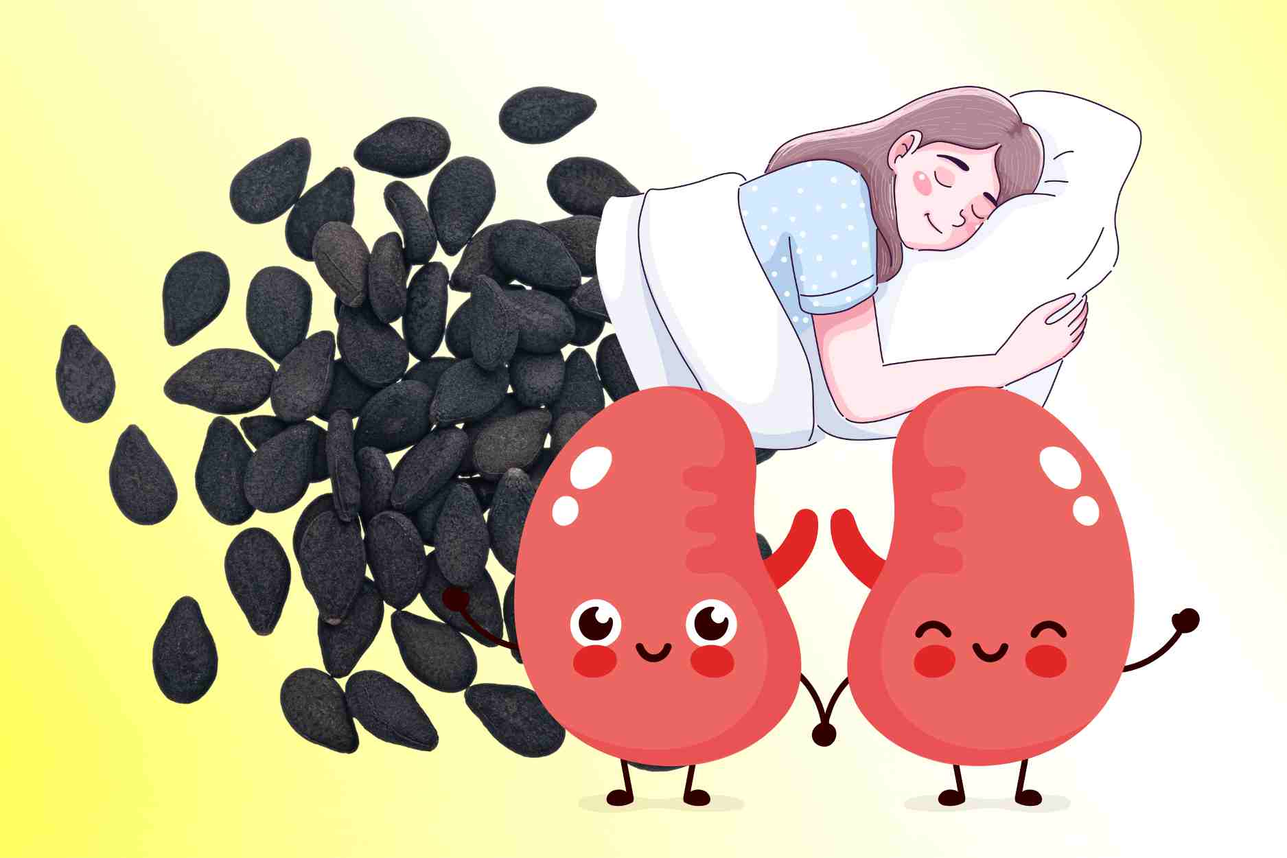 Le secret pour manger des graines noires qui aident a raffermir le sang a nourrir les reins et a favoriser l'amelioration du sommeil