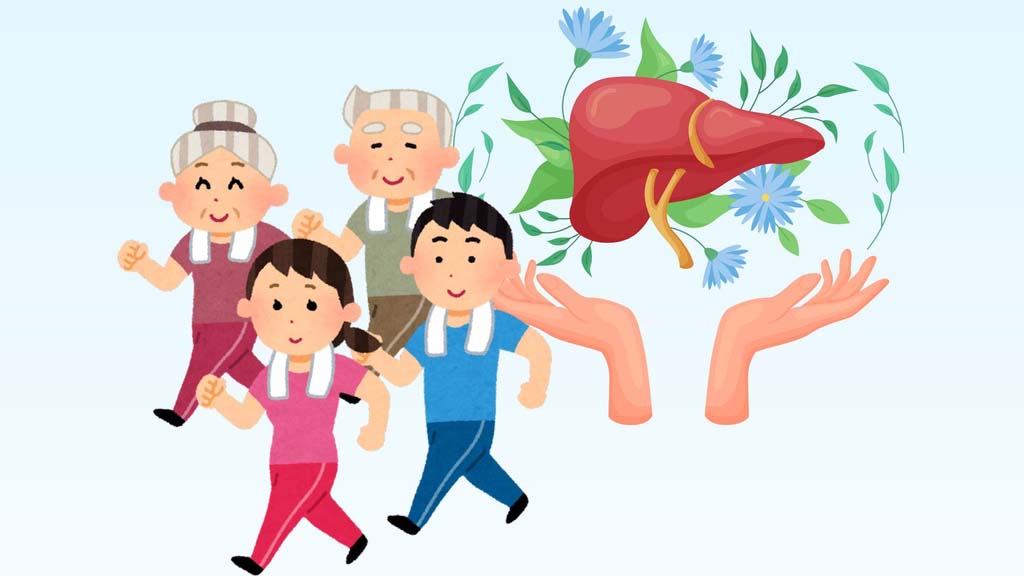 Les effets particuliers de la marche sur la sante du foie