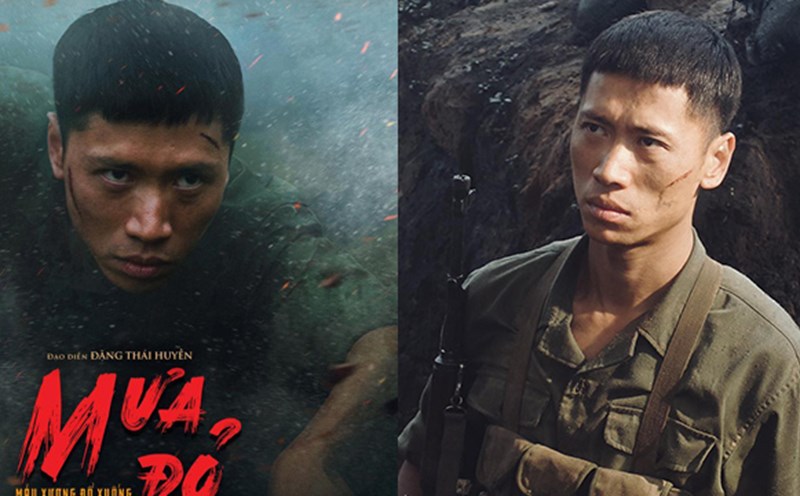 Le Hoang Long in the role of Sen in "Red Rain". Photo: Galaxy