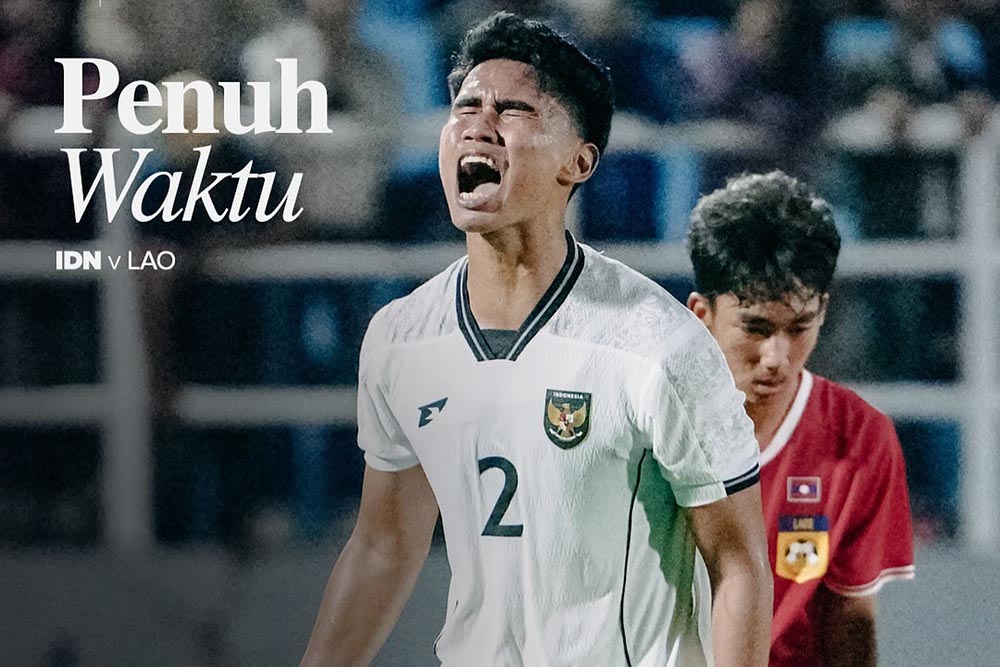 U23 인도네시아는 U23 아시아 챔피언십 2026 예선 첫 경기에서 U23 라오스와 무승부를 기록했습니다. 사진: 인도네시아 축구 협회
