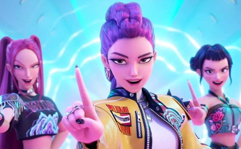 Kpop Demon Hunters set a record for the number of views of Squid Game on Netflix worldwide. Photo: Netflix