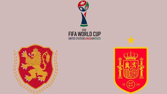 불가리아 2026 월드컵 예선에서 스페인과 맞대결. 그래픽: 반 안