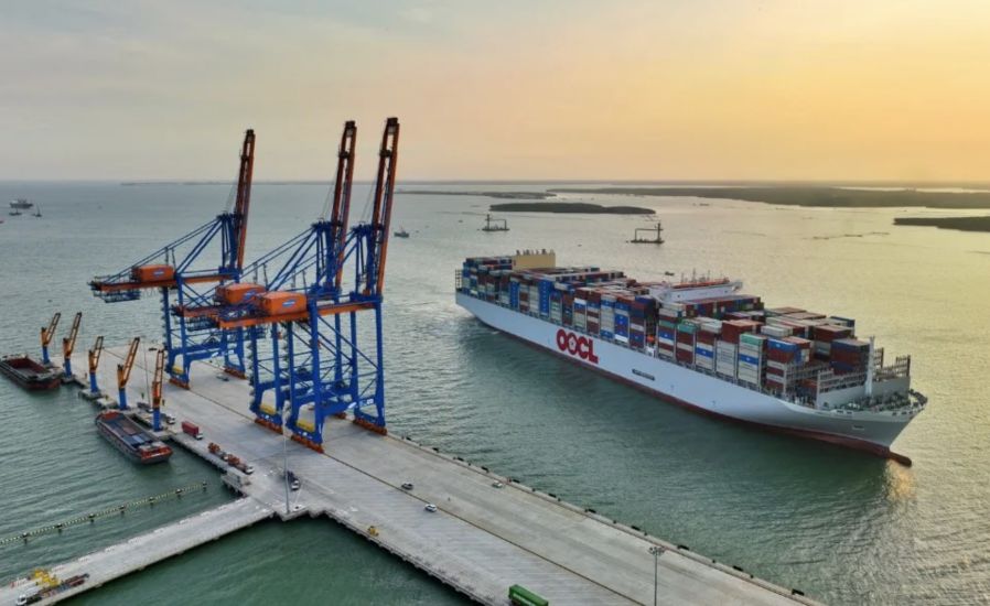 深水港Gemalink(Gemadeptの港湾生態系-ロジスティクスに属)。写真:Thanh An