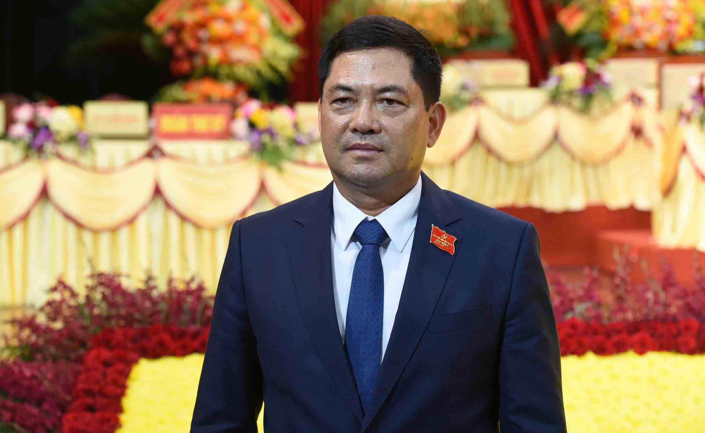 New Secretary of the Bac Ninh Provincial Party Committee Nguyen Hong Thai. Photo: Thanh Cong