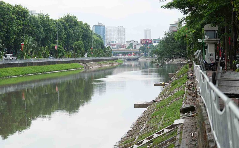 To Lich River, Hanoi. Photo: Song Huu