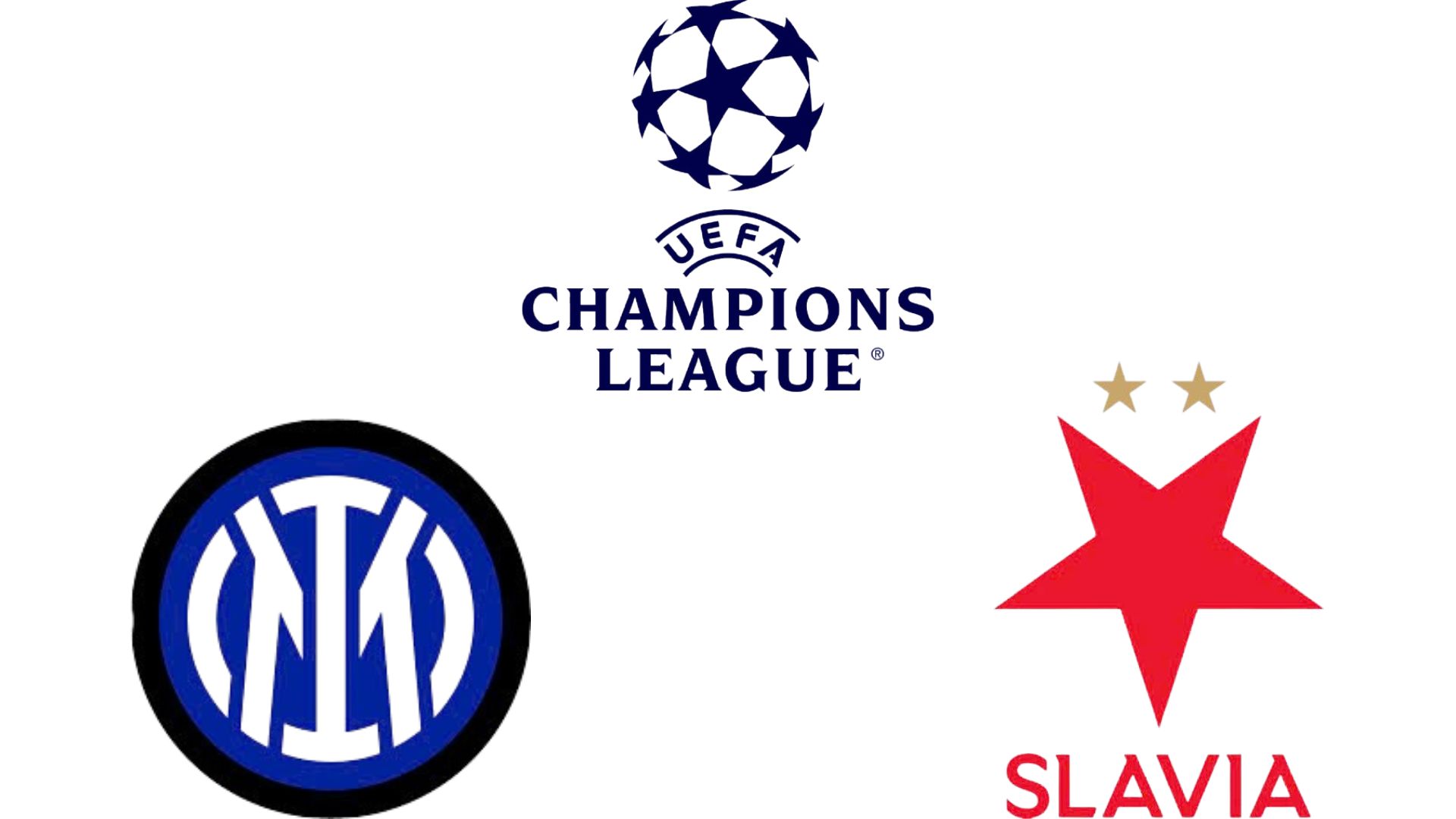 El Inter de Milan se enfrenta al Slavia Praga en la Liga de Campeones. Grafico: Van An