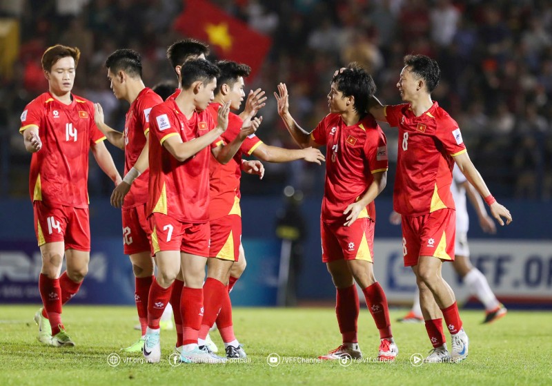 베트남 대표팀 네팔과의 두 경기를 준비하기 위해 소집. 사진: VFF