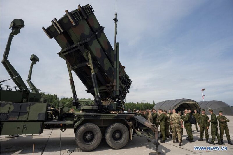 The patriot missile system is very important for Ukraine. Photo: Xinhua