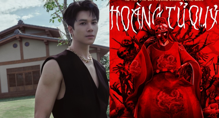 Anh Tu Atus stars in a horror film. Photo: CJ provided.