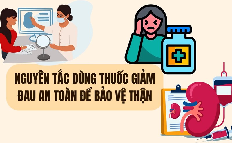 Principles of safe use of painkillers to protect the kidneys