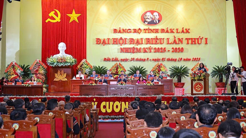The Dak Lak Provincial Party Committee sets high goals for the coming term. Photo: Bao Trung