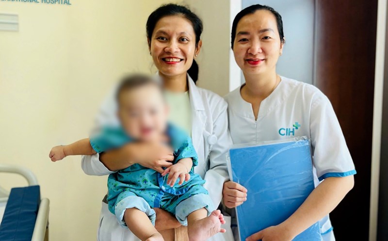 The patient was successfully treated by a doctor for a rare Anorectomy. Photo: BVCC