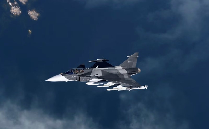 The Swedish Gripen fighter jet is said to be about to join the Ukrainian air force. Photo: Saab