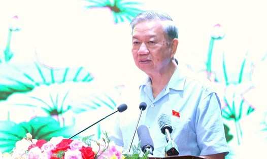 Tổng Bí thư Tô Lâm cho biết sắp tới sẽ mở rộng chủ trương "không phải là người địa phương" với một số chức danh khác. Ảnh: Thanh Hải