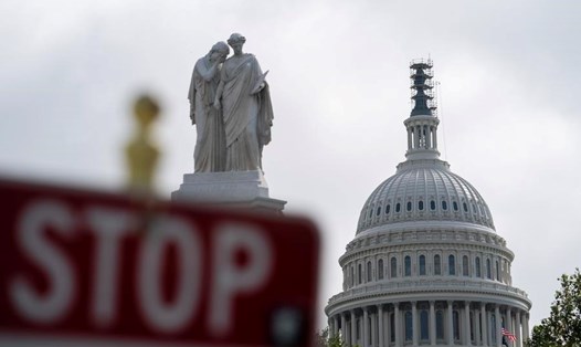Tòa nhà Quốc hội Mỹ ở Washington DC, Mỹ. Ảnh: Xinhua