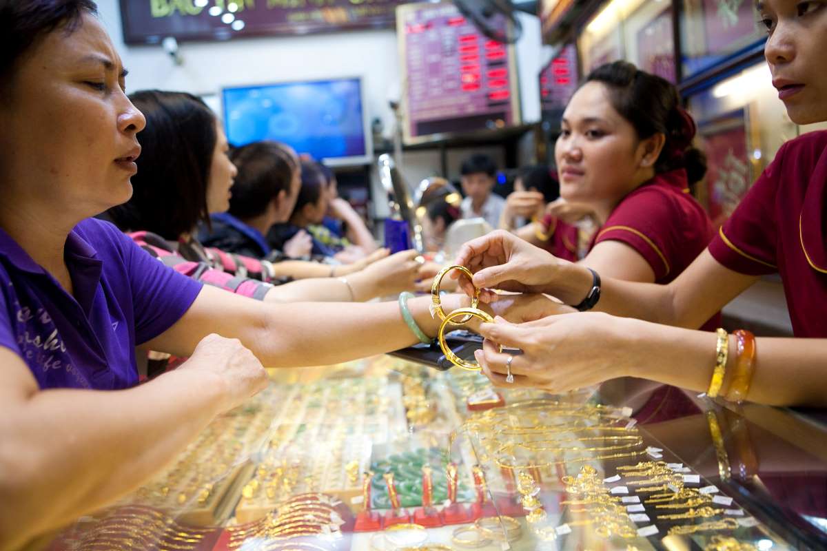Tu dau nam 2025 den nay, vang da tang gia gan 35%. Anh: Hai Nguyen