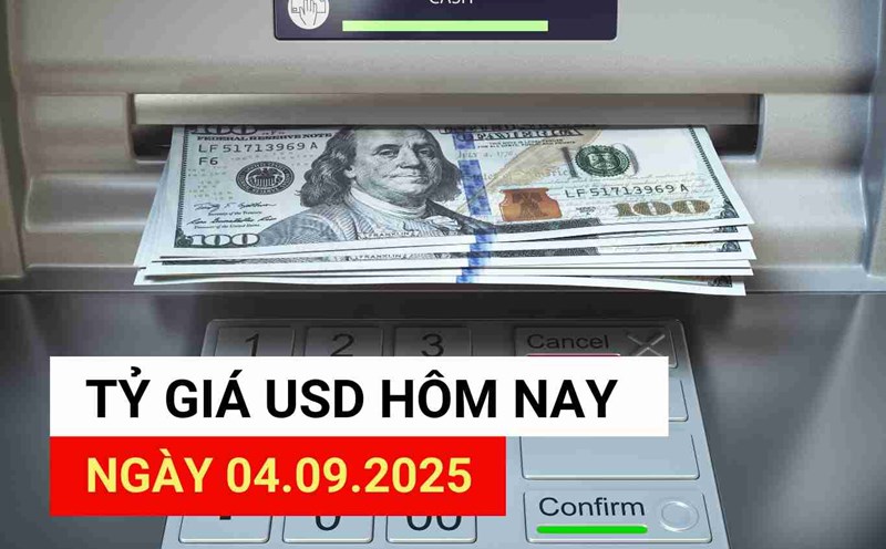 USD exchange rate today 4.9.2025.