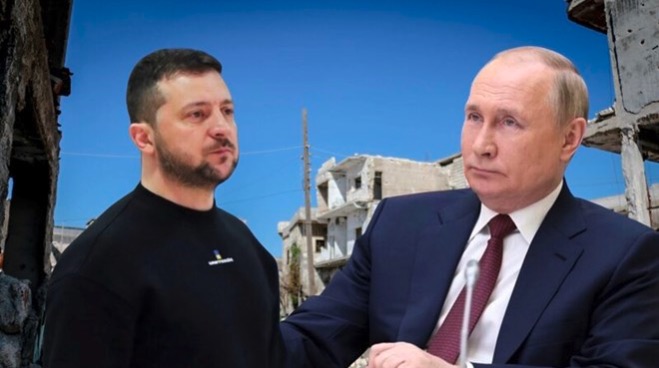 우크라이나 측은 푸틴 대통령의 모스크바 정상회담 제안에 동의하지 않습니다. 사진: 신화통신