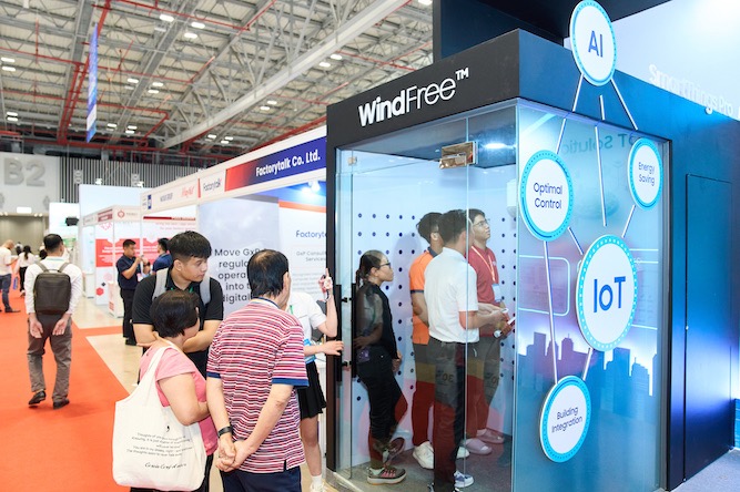 L'exposition internationale sur l'industrie RHVAC et les salles propres et auxiliaires de l'usine de haute technologie se tiendra du 11 au 13 septembre. Photo : Huong Giang