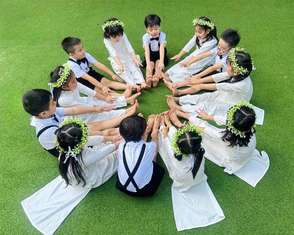 Iris Preschool has chosen the Mother Goose Time teaching program in the US. Photo: Provided by the enterprise