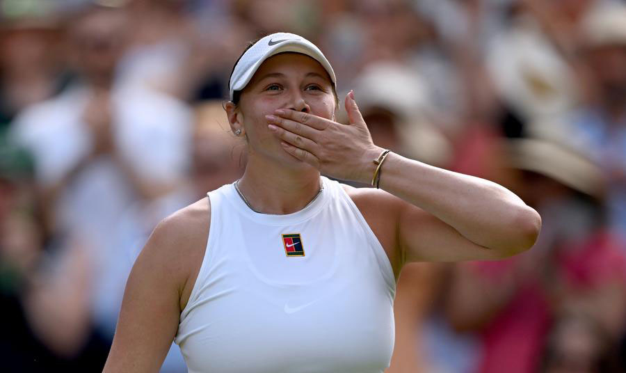 Amanda Anisimova enters the semi-finals of the 2025 US Open. Photo: Xinhua