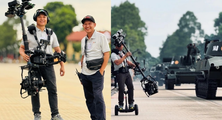 Le Bao Han has footage that was praised at the A80 grand festival. Photo: Provided by the character.