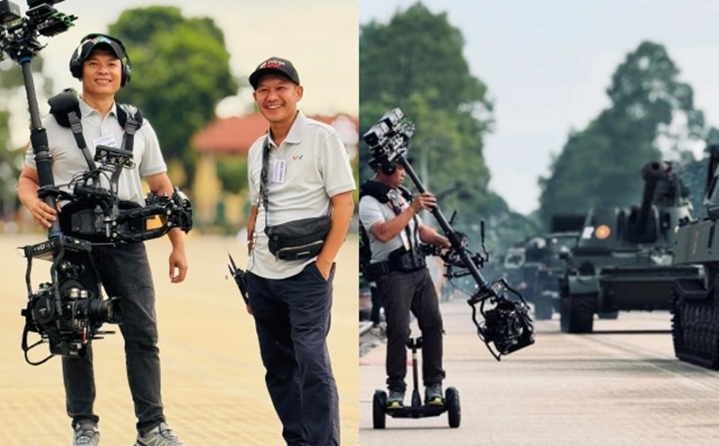 Le Bao Han has footage that was praised at the A80 grand festival. Photo: Provided by the character.