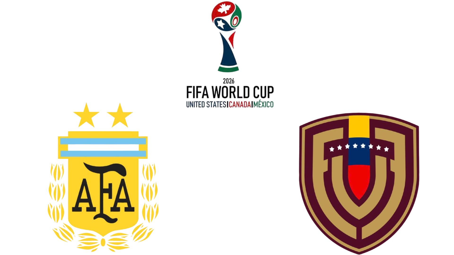 아르헨티나 2026 월드컵 예선에서 베네수엘라와 맞대결. 그래픽: 반 안