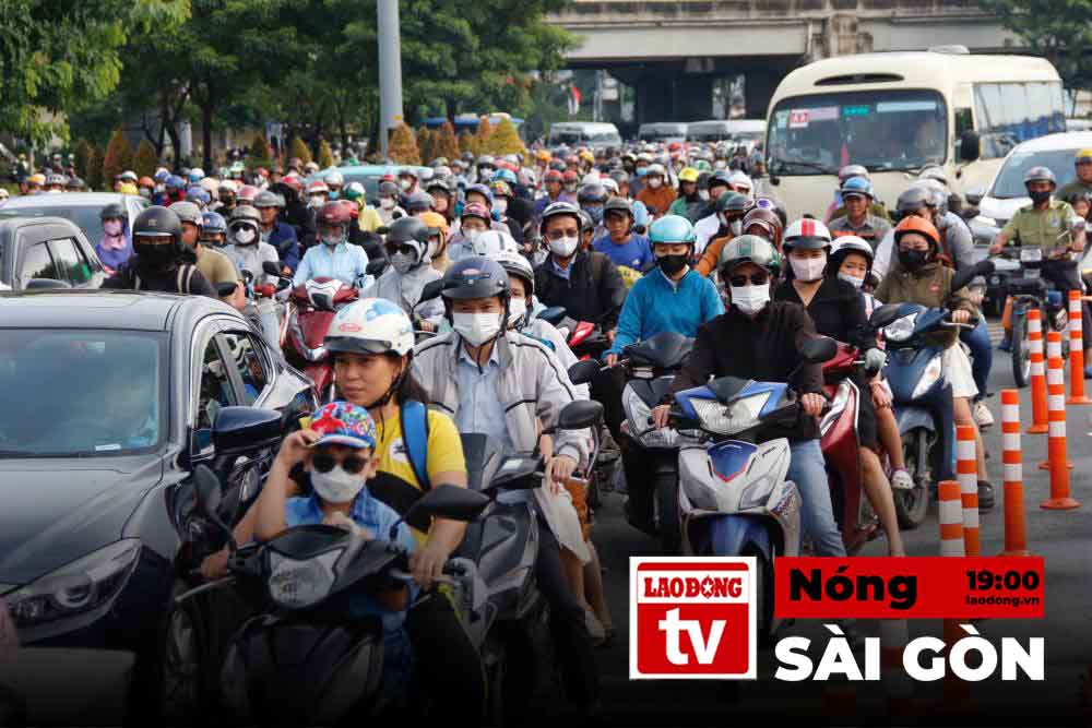 Chaud a Saïgon : Intersections pendant de nombreuses heures autour du pont Binh Trieu